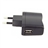 Standard European Electricity Plug Adapter (Black)