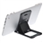 Universal Folding Design Hard Plastic Stand Support Holder for Tablet PC (Black) 
