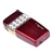 Baofa Metal Cigarette Lighter Butane Lighter with Pearls (Red)