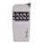 Baofa Metal Cigarette Lighter Butane Lighter with Pearls (Silver)