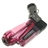 HONEST 1300-C Transparent Windproof Butane Jet Cigarette Lighter (Purple)