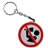 No Drinking Sign Lighter Cigarette Lighter Butane Lighter with Keychain (White)