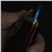 Windproof Butane Lighter Styles Metal Cigarette Lighter (Red)