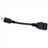 Portable Mini USB 5-pin Male to USB Female OTG Cable Adapter for Tablet PCs /Mobile Phones (Black) 