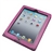 Lichee Pattern PU Leather Protective Case Cover with Stand for The new iPad (Purple)
