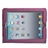 Lichee Pattern PU Leather Protective Case Cover with Stand for The new iPad (Purple)