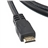 High-performance 1.5m Mini HDMI Male to Standard HDMI Male Cable (Black) 