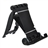 Multifunctional Folding Anti-skid Cellphone Holder with Adjustable Back Angle for iPhone iPad (Black) 