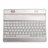 Rechargeable 78-Key Wireless Bluetooth V2.0 Keyboard Protective Case with Speaker for iPad /iPad 2 /The new iPad (White)