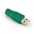 Convenient USB 2.0 to PS/2 PS 2 Convertor M/F Switch (Green) - Can Only Purchase One Piece During Promotion