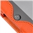 Lichee Pattern PU Leather Protective Case Cover with Stand for The new iPad (Orange)