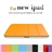 Ultra-thin Magnetic Smart PU Protective Case Cover with Sleep/Wake-up Function & Stand for iPad 2 /The new iPad (Orange)