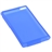 Durable Soft Silicone Protective Back Case Shell Cover for iPod nano 7 (Blue)