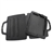 360-degree Rotating Stand PU Protective Handbag Case Cover with Shoulder Strap for iPad 2 /The new iPad /iPad 4 (Black)