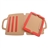 360-degree Rotating Stand PU Protective Handbag Case Cover with Shoulder Strap for iPad 2 /The new iPad /iPad 4 (Red)
