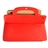 360-degree Rotating Stand PU Protective Handbag Case Cover with Shoulder Strap for iPad 2 /The new iPad /iPad 4 (Red)