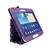 4-in-1 Dots Pattern PU Case & Stylus Pen & Screen Guard & Cloth Set for Samsung Galaxy Tab 3 10.1 P5200/P5210 (Purple)