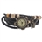Retro Style Butterfly Pendant Decor Bracelet Women's Quartz Wrist Watch with Round Dial (Black)