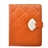Stylish Monroe's Lips Style PU Magnetic Flip Case with Card Holder & Stand for iPad 2 /The new iPad /iPad 4 (Orange)