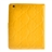 Stylish Monroe's Lips Style PU Magnetic Flip Case with Card Holder & Stand for iPad 2 /The new iPad /iPad 4 (Yellow)