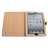 Stylish PU Protective Magnetic Flip Case Cover with Stand for iPad 2 /The new iPad /iPad 4 (Black+Rosy)