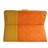Stylish PU Protective Magnetic Flip Case Cover with Stand for iPad 2 /The new iPad /iPad 4 (Orange+Yellow)