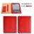 Ultra-thin Litchi Texture PU Protective Case Cover with Card Holder for iPad 2 /The new iPad /iPad 4 (Red)