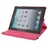 5-in-1 Dots PU Flip Case & Stylus Pen & Screen Guard & 30pin USB Data Cable & Cloth Set for iPad 3 /iPad 2 (Pink)
