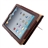 Stylish Monroe's Lips Style PU Magnetic Flip Case with Card Holder & Stand for iPad 2 /The new iPad /iPad 4 (Dark Brown)