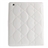 Stylish Monroe's Lips Style PU Magnetic Flip Case with Card Holder & Stand for iPad 2 /The new iPad /iPad 4 (White)