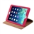 4-in-1 Briefcase Style 360-degree Rotating Stand Sleep/Wake-up Smart PU Cover Set for iPad Air /iPad 5 (White+Rosy)