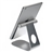 S-42 Durable Aluminum Alloy Folding Style Desktop Stand Holder for iPad /iPhone /Tablet PCs (Silver)