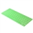 Ultra-thin Clear Transparent Soft TPU Keyboard Protective Film Cover Skin for MacBook 13" 15" 17" (Green)