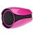 WH-BT02 Rechargeable Wireless Bluetooth Mini Speaker with 3.5mm Audio-in for Mobile Phones /PC /MP3 (Rosy)