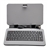 80-keys USB Keyboard Lichee Pattern PU Protective Case Cover with Stand for 7-inch Tablet PC (Black) 