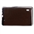 Durable Soft TPU Protective Back Case Cover Shell for 9-inch Allwinner A13 Single-camera Tablet PC (Coffee)