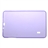 Durable Soft TPU Protective Back Case Cover Shell for 9-inch Allwinner A13 Single-camera Tablet PC (Purple)