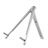 Portable Foldable Aluminum Alloy Tripod Stand Holder for iPad /Samsung Galaxy Tab /Tablet PC (Silver)