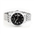 Fashion EYKI 8408 10M Waterproof Steel Band Men's Quartz Wrist Watch with Date & Luminous Pointer (Black)