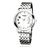 Fashion EYKI 8408 10M Waterproof Steel Band Women's Quartz Wrist Watch with Date & Luminous Pointer (White)