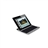 Aluminum Alloy Wireless Bluetooth V2.0 Keyboard Screen Protective Case with Stand for iPad 2 /The new iPad (Black)