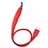 Novelty Chili Shaped Flexible Neck Style USB 7-LED Energy-saving Light Lamp for PC /Laptop /Notebook (Red)