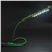 Novelty Pea Shaped Flexible Neck Style USB 7-LED Energy-saving Light Lamp for PC /Laptop /Notebook (Green)