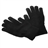 Universal 3-finger Capacitive Screen Touching Gloves Elastic Winter Warm Gloves (Black)