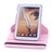 4-in-1 PU Flip Case & Stylus Pen & Screen Guard & Cloth Set for Samsung Galaxy Note 8.0 N5100 /N5110 /N5120 (Pink)