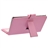  7-inch Tablet PC Pink USB Keyboard PU Case & 6pcs Anti-dust 3.5mm-plug Stoppers & 3pcs Capacitive Stylus Pens Set 