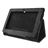 4-in-1 PU Flip Case & Screen Guard & Stylus Pen & Cleaning Cloth Set for Q88 /Q8 7-inch Tablet PC (Black)