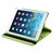 4-in-1 360-degree Rotating Stand Litchi Texture PU Folio Flip Case Cover Set for iPad Air 2 /iPad 6 (Green)