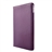 4-in-1 360-degree Rotating Stand Litchi Texture PU Folio Flip Case Cover Set for iPad Air 2 /iPad 6 (Purple)