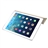 4-in-1 Ultra-thin Folding PU Protective Folio Flip Case Cover Stand with Semi-transparent Back Cover Set for iPad Air 2 /iPad 6 (White)